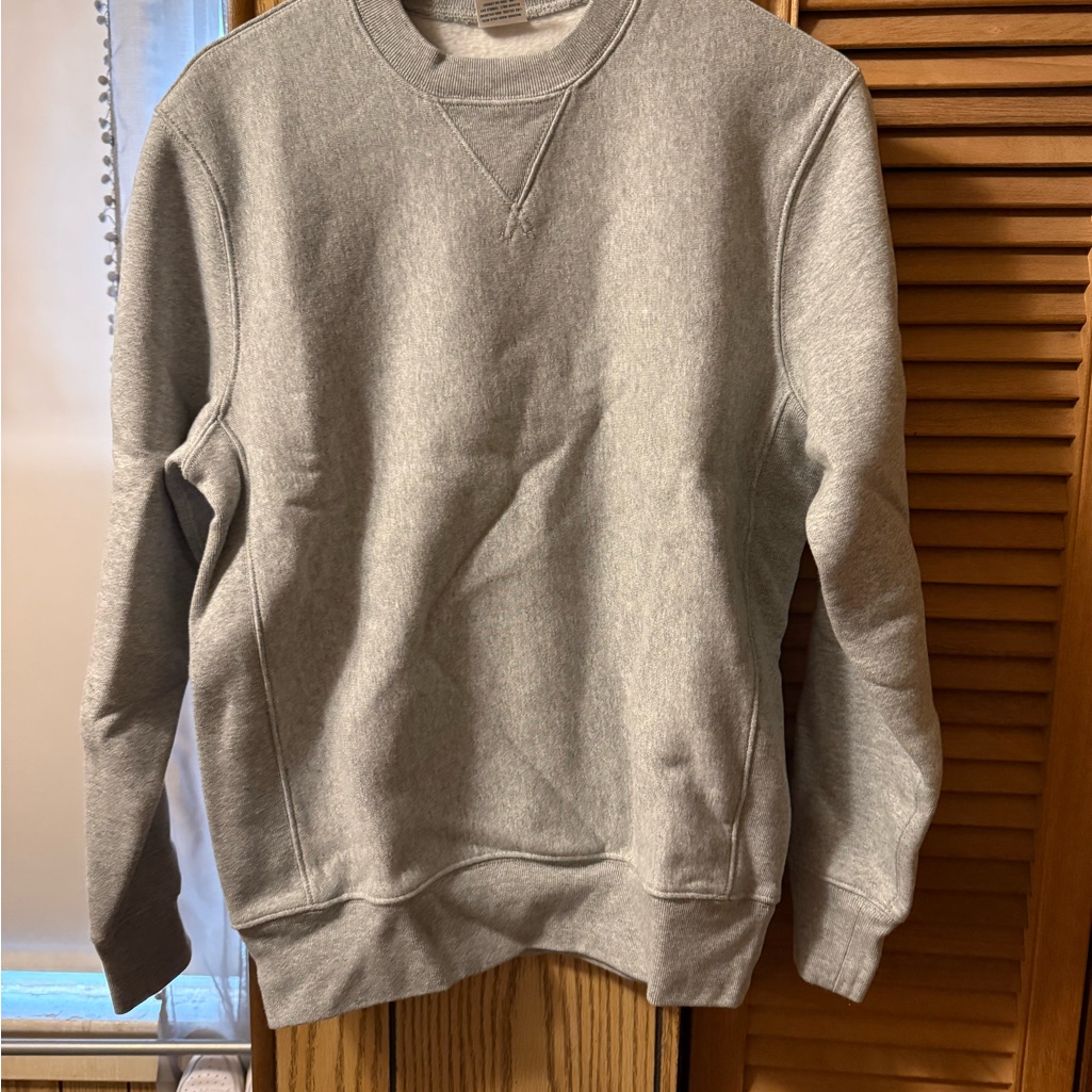 J.Crew Heritage 14oz Cotton Crewneck Sweatshirt